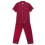 Ten West Apparel Men's Short Sleeve Long Leg Solid Pyjama Set 6