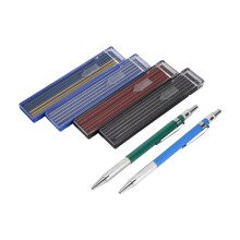Crayon de Soudeur 10 Pièces avec 48 Recharges Rondes de Crayons Mécaniques Marqueur de Soudure en Métal pour Soudeur de Tuyau de Tube
