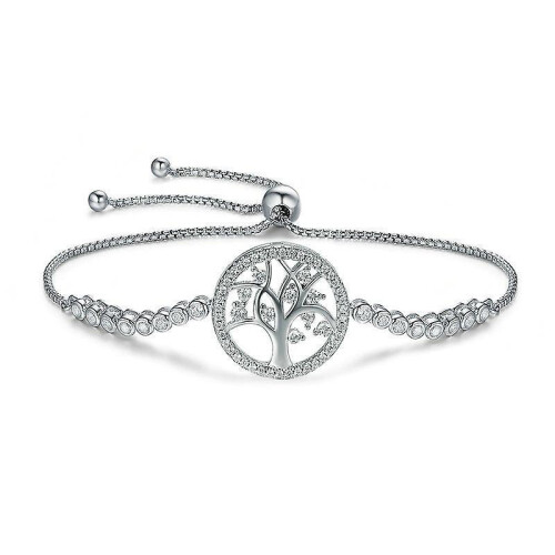 Tree Of Life Sterling Silver Bracelet 1