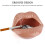 Creative Ceramic Cigarette Ashtrays with Lips Style Fashion Home Decorations (Pink) 3