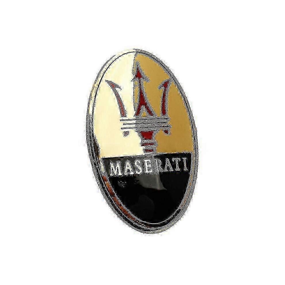 Suitable Compatible Maserati Granturismo Ghibli Quattroporte Levante Gransport Granlusso Gt Gran Cabrio Coupe Car Front Badge Badge Dec 9172296353434