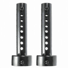 Universal Motorcycle Muffler DB Killer 48mm 2pcs Black