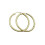 Hoop Earrings Diamond Cut Silver 925 - Gl93387 1