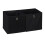 Entryway Iron Coat Bench Set (2-Piece) - Iron Coat Rack with Shoe Bench & Fabric Storage Box 3