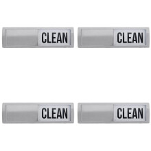 4X Dishwasher Clean and Dirty Magnet Sign, Heavy Duty Shutter Magnets for Dish Washer, Kitchen Accessories