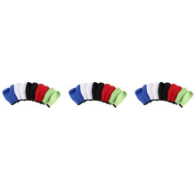 30 Pieces Beer Bottle Coolers Bottle Insulator Sleeve Covers with Ring Zipper for 12 Oz 330 Ml Bot