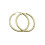 Hoop Earrings Diamond Cut Silver 925 - Gl93387 3