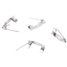 50Pcs Pins Lapel Pins Safety Pin 15Mm for DIY Brooch Pins / Badges or Any Other Projects