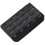 Black 5 Rows Hook and Eye Tape Extension Bra Strap Extender 5 Pcs for Women 3