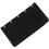 Black 5 Rows Hook and Eye Tape Extension Bra Strap Extender 5 Pcs for Women 6