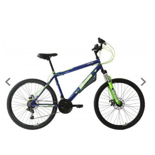 Boss Vortex Blue and green MTB 26 inch frame