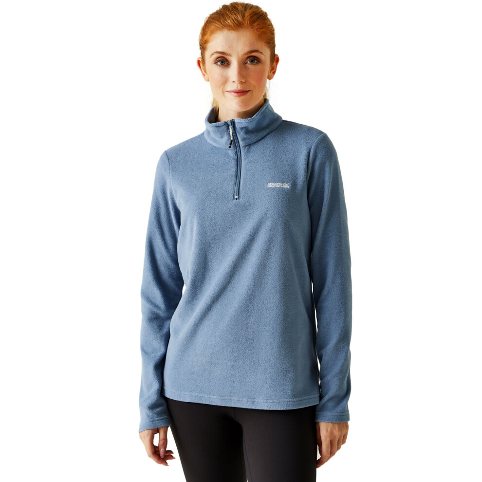 Regatta (20, Coronet Blue) Womens Sweethart Lightweight 1/2 Zip Outdoor Walking Fleece Pullover