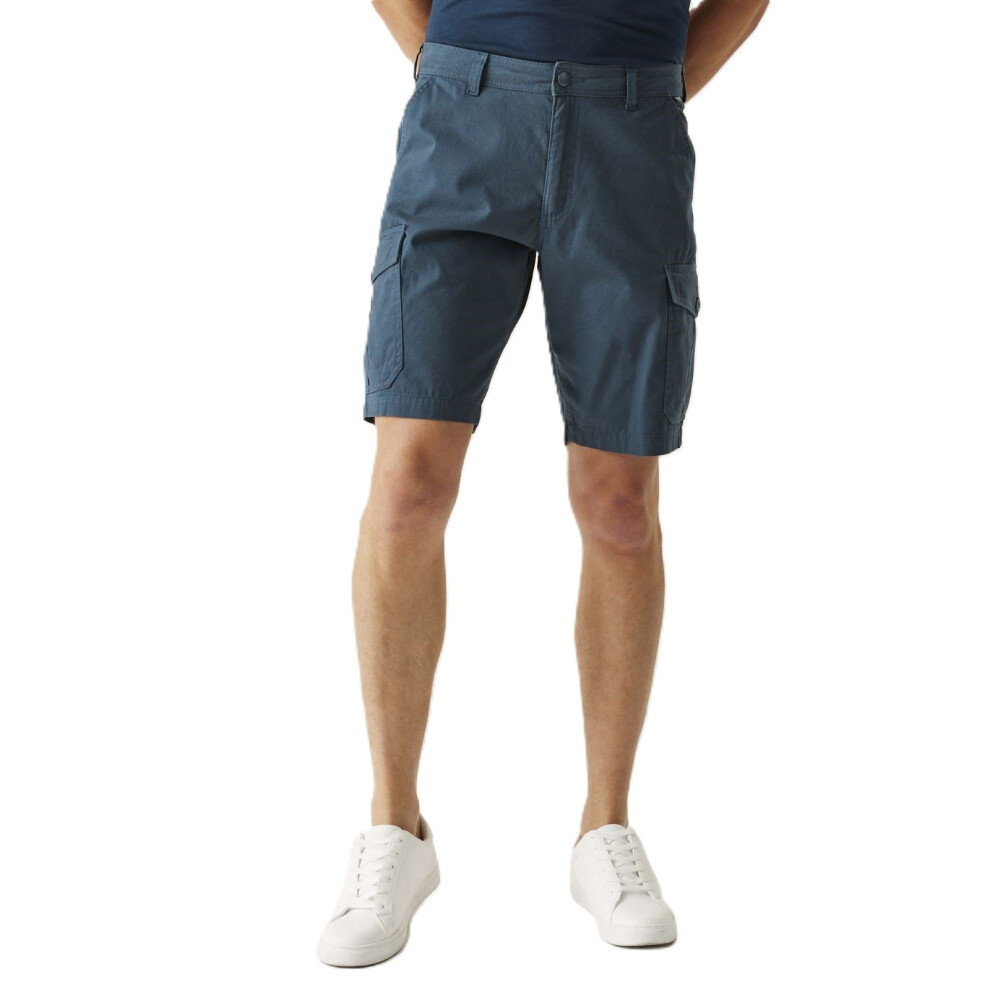 Regatta (34, Midnight) Mens Ruwan Cargo Shorts