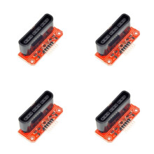 4X for PS2 Wireless Controller to Serial Port Adapter for PS2 Controller Adapter Wireless Handle Adapter Board