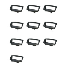 10X Single DIN Car CD Stereo Radio Fascia Adaptor Surround Panel Plate for KA 2009 Onwards