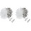 400PCS Male/Female Spade Crimp Terminals Electrical Insulating Sleeve Wire Wrap Connector, 4.8MM 1