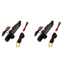 2X Auto Achteruitrijcamera, voor Yaris 2006 2007 2008 2009 2010 2011 2012 HD Starlight Nachtzicht Achteruitrijcamera