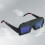Auto-Dimming Welding Goggles with Replaceable Lithium Battery Welding Glasses for TIG MIG Arc Plasma Cutting B 3