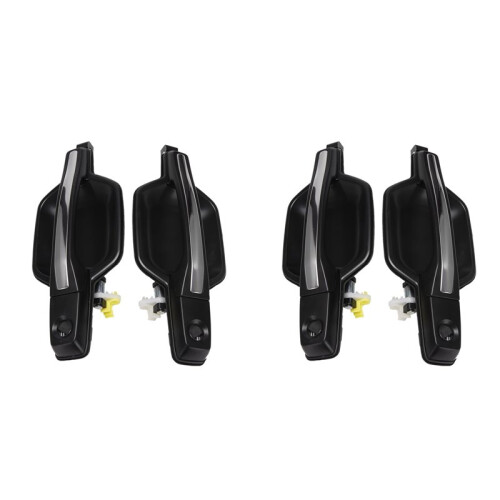 4Pcs Car Front Left + Right Exterior Door Handle for  Pajero Montero MK3 V73 V75 V77 V78 2000-2006 MR653473 1