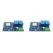 2X Dual-Channel WIFI Relay Module ESP32-WROOM Development Board Secondary Development DC5-60V Power Supply