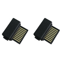 2pcs 3.5 mm Jack Adaptor Headphone Connector for Cassette Walkman WM & EX