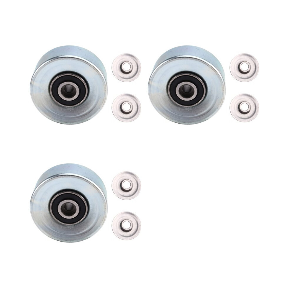 3X New Idler Pulley 3847482 For Penta D4 D6 Marine Inboard Engine 4711811097948