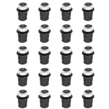 20X 4L0919311 -Cigarette Lighter Cover Chrome Plated -Cigarette Lighter Plug for - A3 A4 A5 Q2 Q7 R8 8WD919311