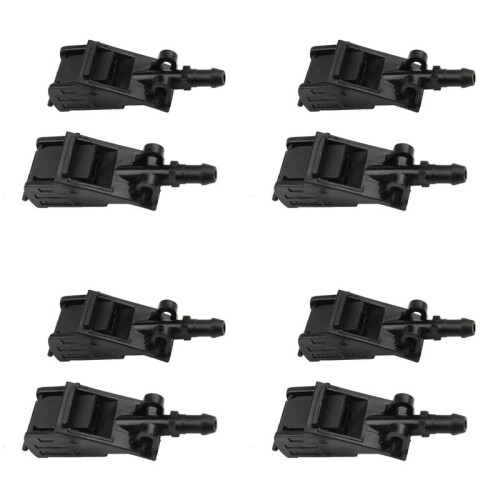 8PCS Windshield Windscreen Washer Nozzle Spray Jet 6E0955985 for - Beetle   MK4  B5 Bora NOT HEATED