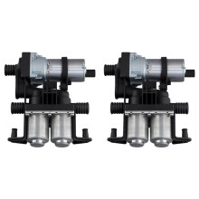 2X Valve D'Eau de Voiture avec Pompe à Eau Auxiliaire pour E38 Série 7 E39 Série 5 E53, E34 1995-2003 64118374994