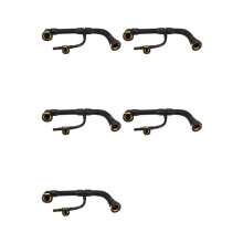 5X Engine Vest Hose Cylinder Cover Oil Breather Pipes 1192WZ for 1007 206 SW 207 307 SW C2 C3 C4