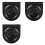 3Conjunto Ponteiro LED Branco de 2 Polegadas 52 mm 12 V, Medidor de Temperatura de Óleo de Carro com Sensor Preto 1
