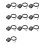 10X Car GPS Navigation Active Antenna GT5-1S Jack Antenna Connector Cable for      3 Meter 1