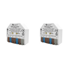 2X GLEDOPTO ZigBee 3.0  OFF Relay  AC  Power Electric APP Voice Control Push  for Alexa Tuya GL-C-310P