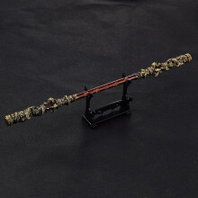 Black Myth Wukong Weapon Ruyi Staff Martial Arts Bo Staffs Game Collection Desk Room Decoration Gift Copper