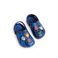 (4 UK Child) Marvel Avengers Clogs (Boys Blue)