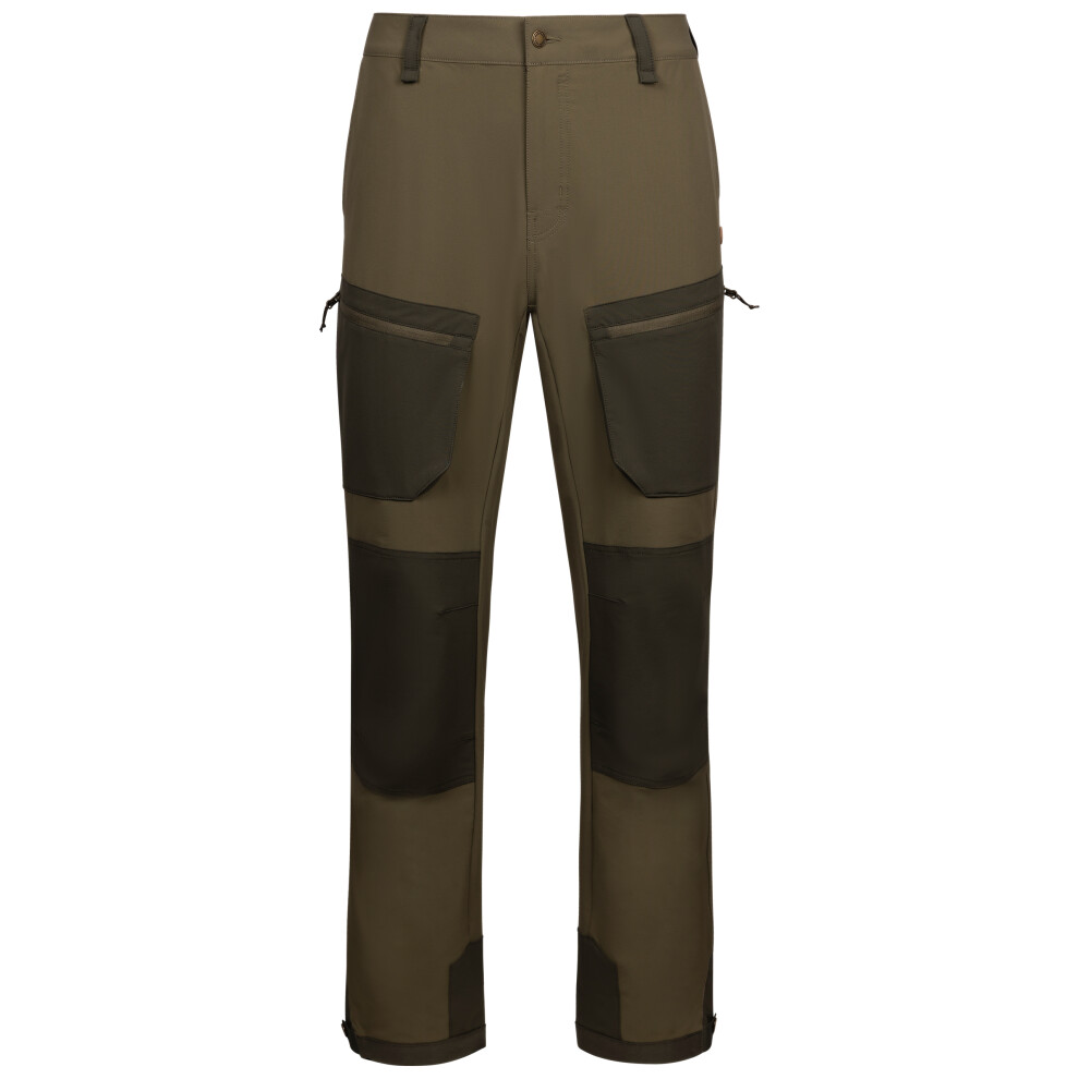 Trespass (Xxl, Marshland) Mens Cargo Pant With Pockets Daresbury