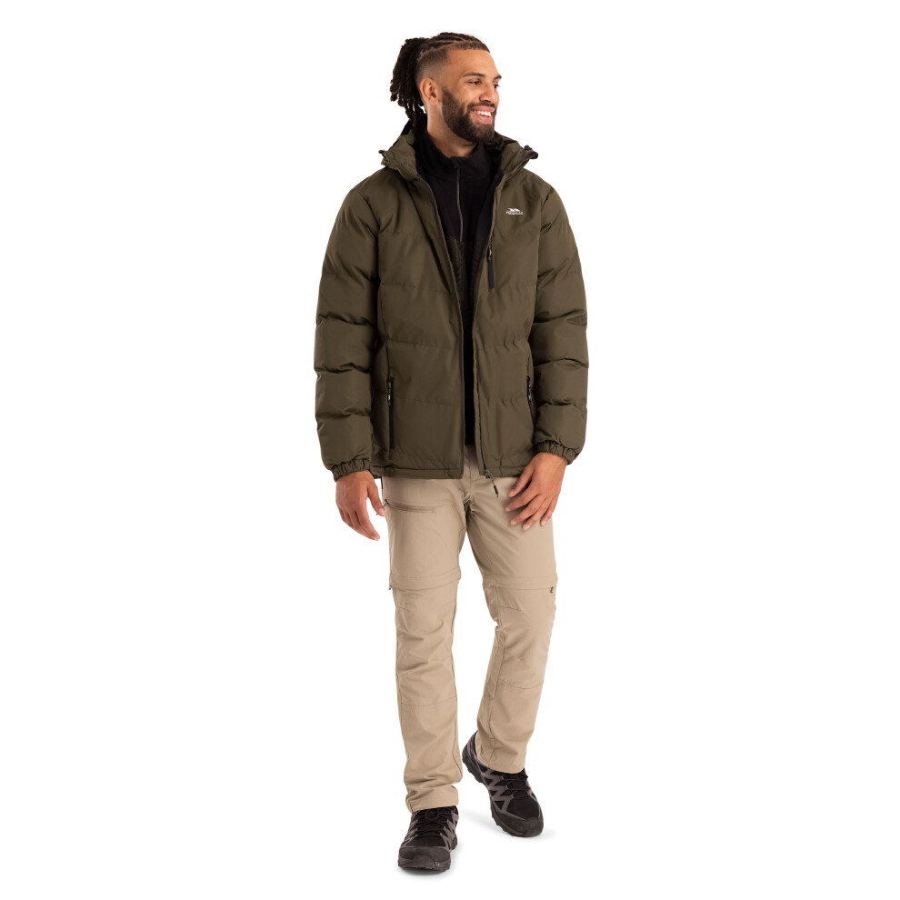 Trespass (Xl, Dark Vine) Men's Casual Padded Jacket - Blustery