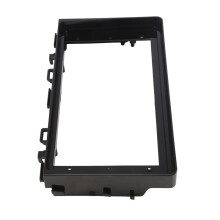 2pcs 9 Inch Radio Frame for Rio 2017 Fascias Dashboard Installation Surround Trim Kit Stereo Panel DVD Player Bezel