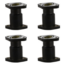 4X Ansaug Krümmer Vergaser Koffer Raum Passend für Breeze 125 Yfa1 1989-2004
