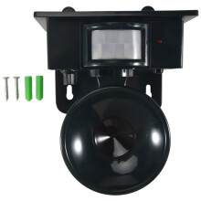 Ultrasonic PIR Outdoor Solar Animal Bird Dog Repeller Repellent Scarer