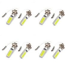 8 Pz H3 15W LED COB DRL Lampada Xeno Bianca Guida Testa Leggera Lampadine