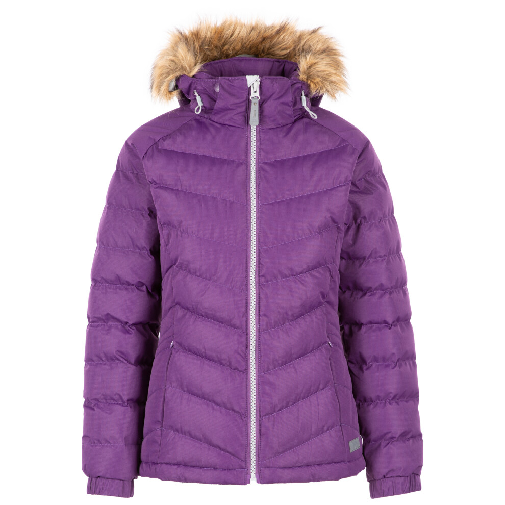 Trespass (10, Dark Wild Purple) Women's Padded Casual Jacket - Nadina