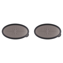 2X Kayak Hatch Cover Kayak Rowing Boat Deck Plate Kayak Boat Deck Hatch Cover Waterproof Kayak Boat Accessories,Gray