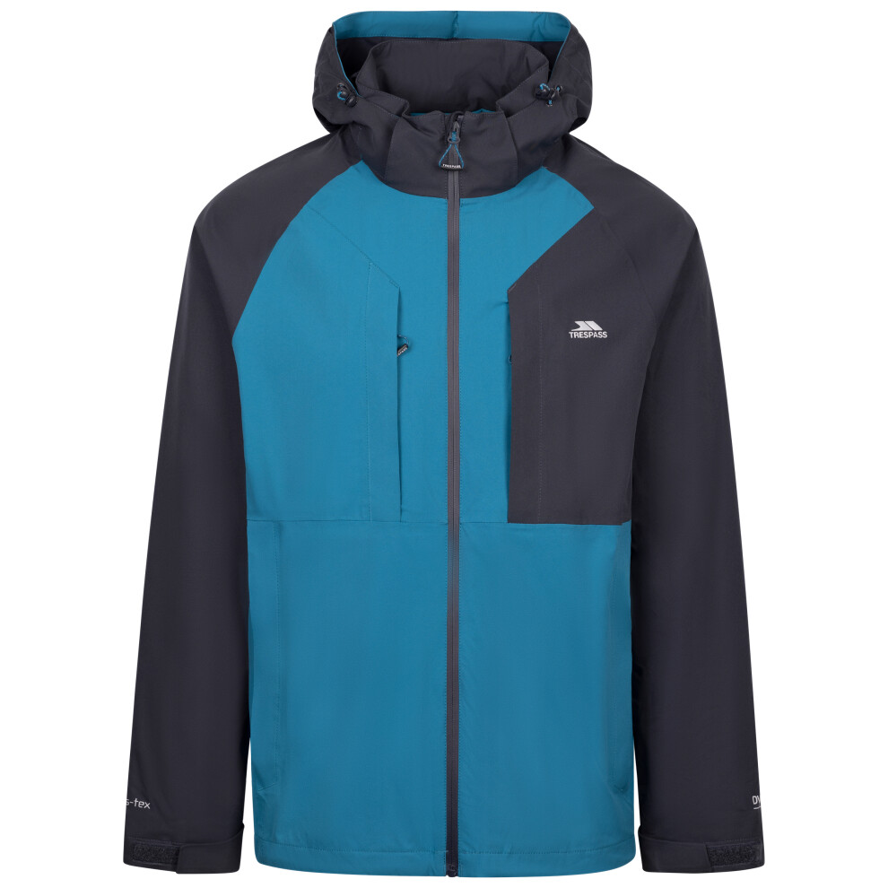 Trespass (Xl, Bondi Blue) Mens Waterproof Jacket - Fala