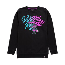 (13-14 Years) Fortnite Sweatshirt (Boys Black)