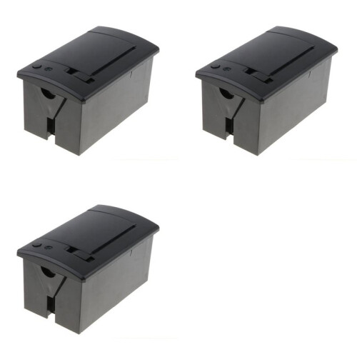 3X  58mm Panel Embedded Thermal Printer with Interface TTL Use for Receipt Ticket ESC POS  Android 5V-9V