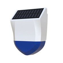 Tuya WiFi Siren Alarm Outdoor Sound and Light Alarm Waterproof Solar Sound Light Alarms