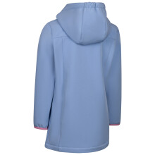(3-4 Years, Cornflower) Trespass Girls Softshell Jacket Kids Coat Brennagh