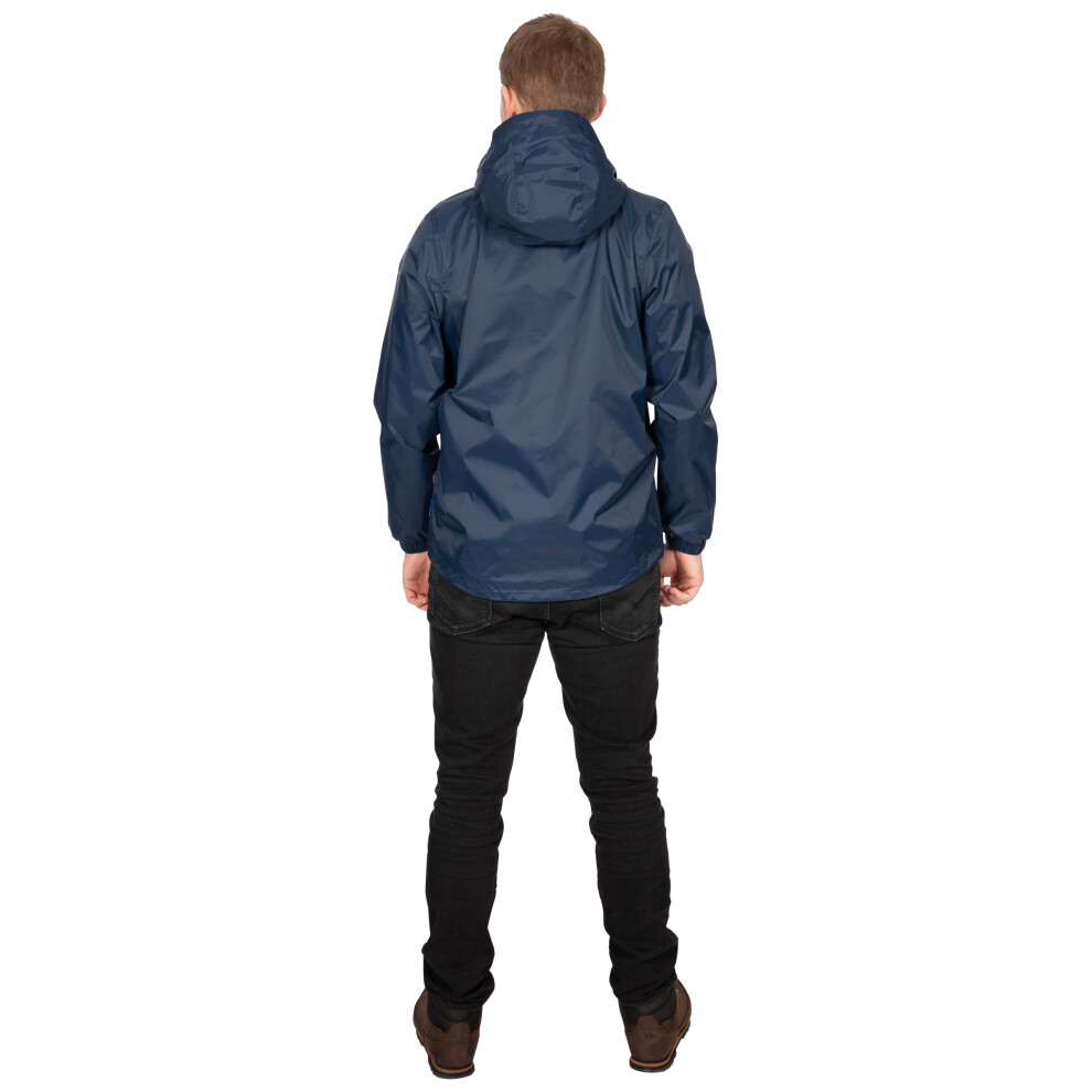 Trespass (Xxs, Navy) Mens Waterproof Jacket With Hood Briar