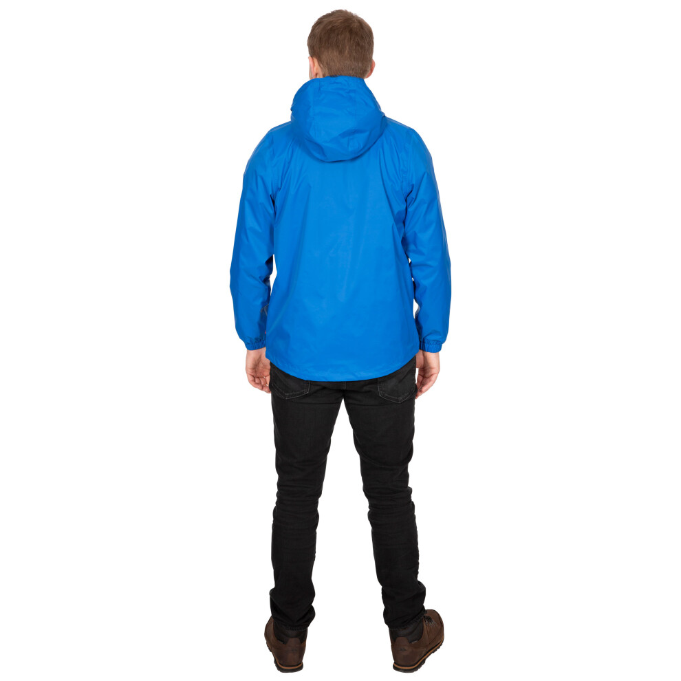 Trespass (Xs, Blue) Mens Waterproof Jacket With Hood Briar